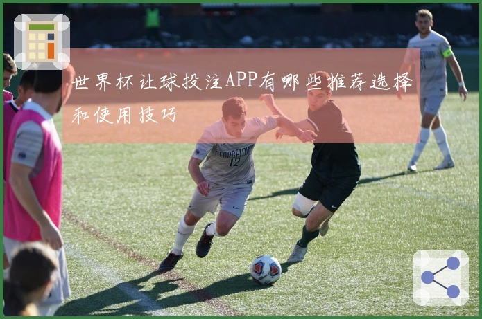世界杯让球投注APP有哪些推荐选择和使用技巧